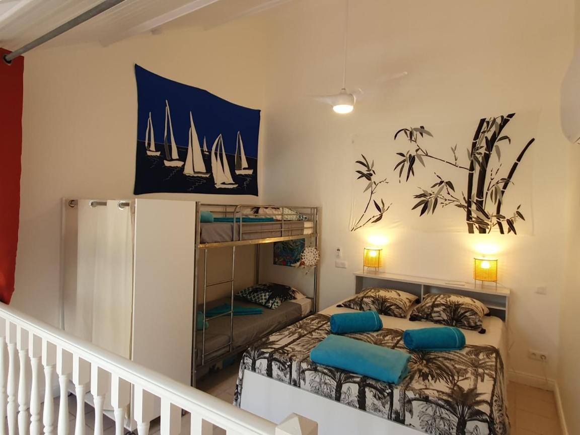 Appartement Ker-Eol Residence Canouan Sainte-Anne Avec Piscine מראה חיצוני תמונה